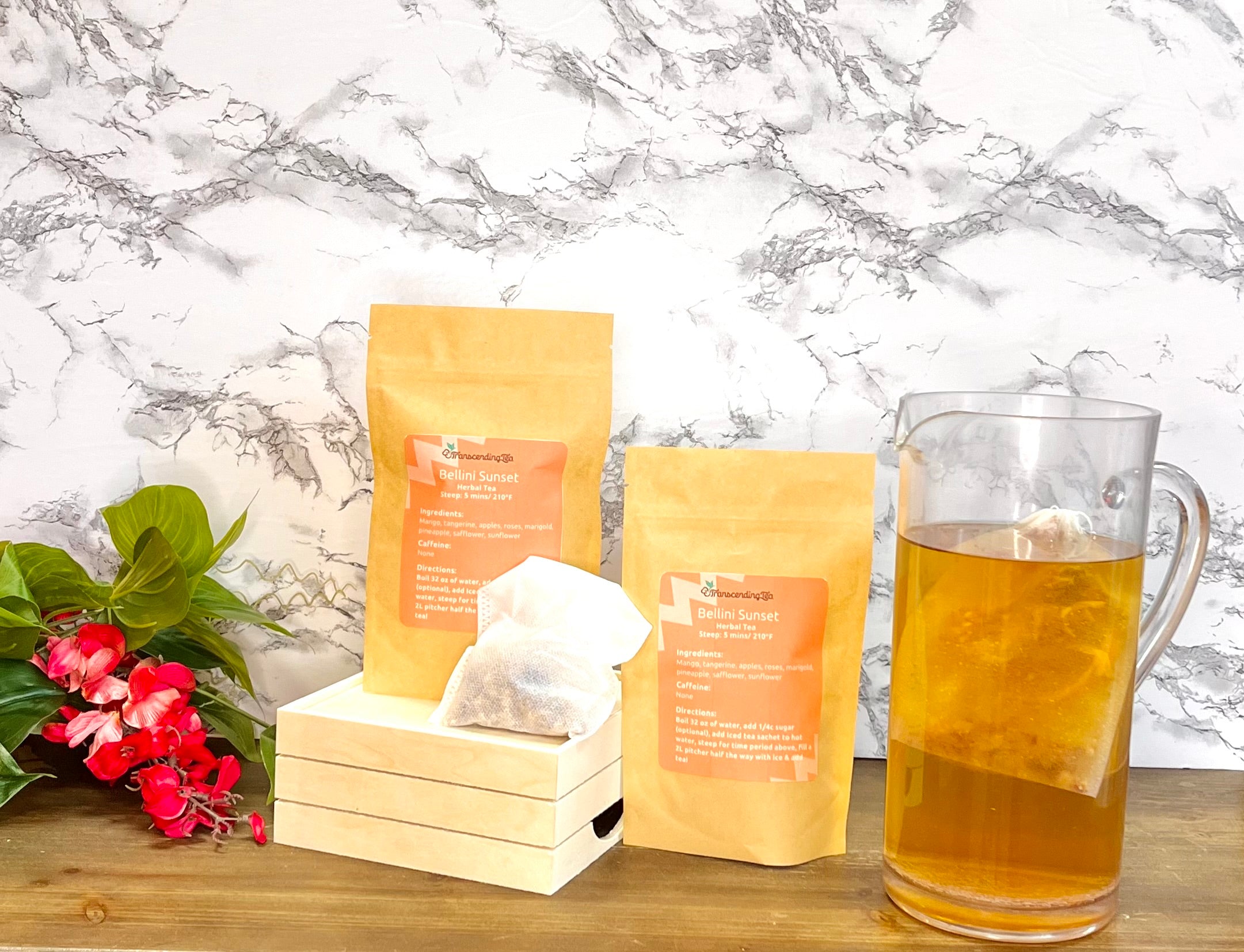 Tea Shashes Iced Tea Sachets - TranscendingTea